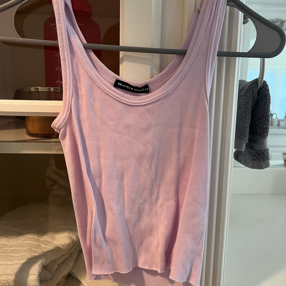 Brandy Melville pink tank